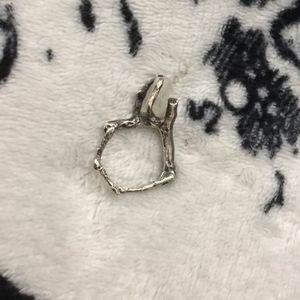 Like new rare archive Burial Ground Quartz branch ring 7.5